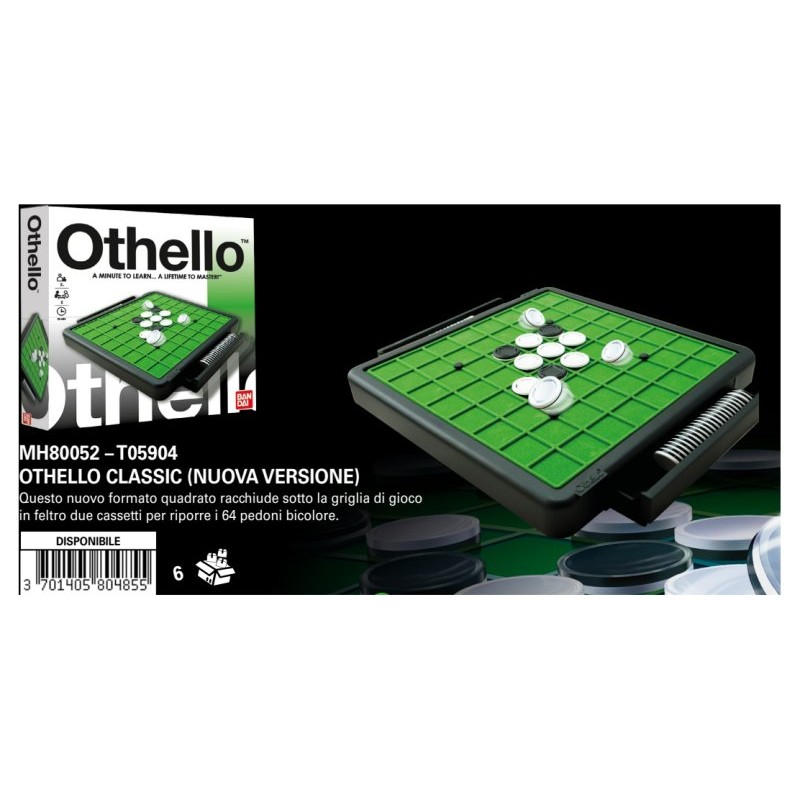 Othello Classic (Nuova Versione) (T05904) di Bandai Othello