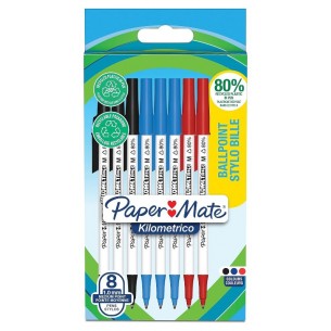 Blister 8 Penne Kilometrico Colori Ass.Ti di Elmer'S