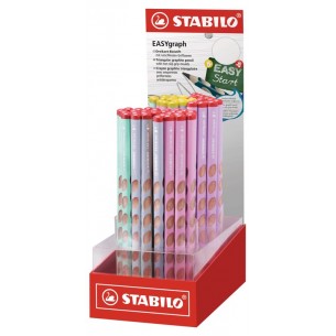 Stabilo Easygraph Pastel Espositore da 60 Matite Hb ( 40 per Dx e 20 per Sx)