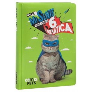 Diario 12mm Std Gatto Comix Pets di Franco Cosimo Panini Editore