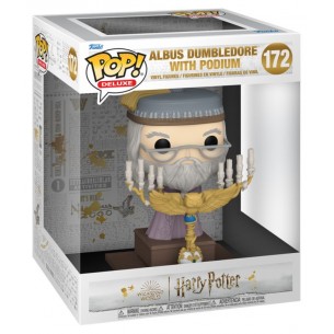 Pop Deluxe: Hp Poa- Dumbledore W/Podium di Funko Lcc