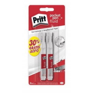Blister 2 Correttori Pritt Pocket Pen di Henkel-Loctite