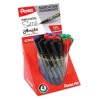 Marcatore Permanente Punta Extra Fine Linea Amiko: 24 Nero, 12 Blu, 6 Rosso, 6 Verde di Pentel Ital. Spa