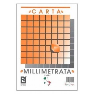 Blocco Millimetrato A4 21x29,7 F.10 di Picarta Fabrianese Srl