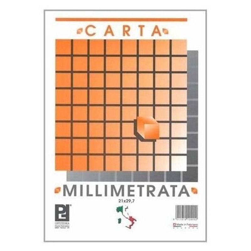 Blocco Millimetrato A4 21x29,7 F.10 di Picarta Fabrianese Srl