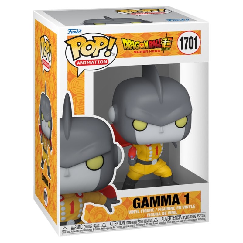 Funko Dbssh Gamma 1 (Pop! Vinyl: Dragon Ball Super Super Hero) di Funko Lcc