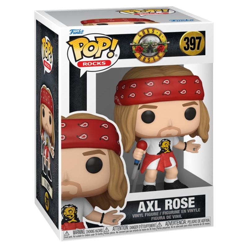 Funko Gnr Axel Rose(1992) W/Ch (Pop! Vinyl: Guns N Roses) di Funko Lcc