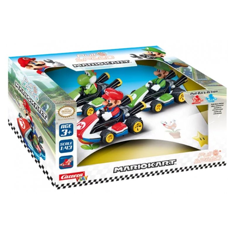 Image of Mario Kart 3 Veicoli Retrocarica di Carrera - Personaggi