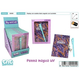 Tnt Secret Notes Box Diario con Penna Magica 18cm Disp 6pz di Toys-Garden