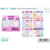 Tnt Desk Planner Set Notes Adesivi Disp 6pz di Toys-Garden