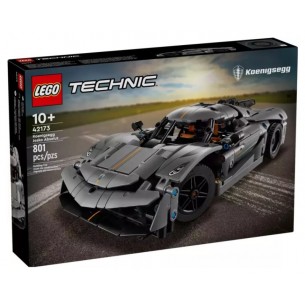 Hypercar Koenigsegg Jesko Absolut Grigia di Lego