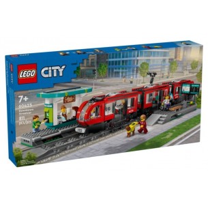 Tram e Fermata del Tram di Lego