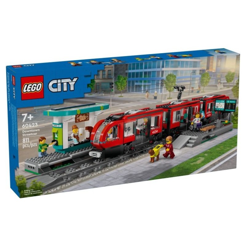 Tram e Fermata del Tram di Lego