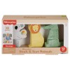Fisher-Price Wood Animali della Savana di Mattel Fisherprice