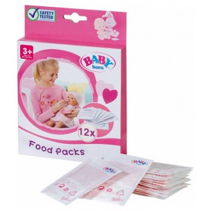 Baby Born Food, 12 Sachets di Macdue