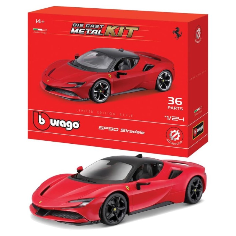 1/43 Cdu Ferrari 296 Gtb R&P - di Bburago
