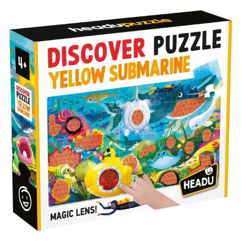Discover Puzzle Yellow Submarine di Headu