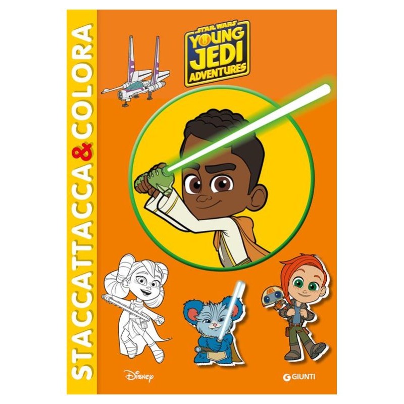 Young Jedi Staccattacca&Colora (Walt Disney Lucas) di Giunti Editore S.P.A.