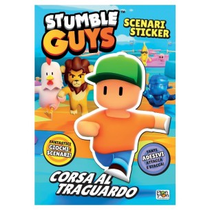 Scenario Sticker. Corsa al Traguardo (Pon Pon Edizioni) di Giunti Editore S.P.A.