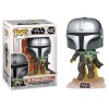 Pop Star Wars: The Mandalorian- Mando Flying W/Jet di Funko Lcc