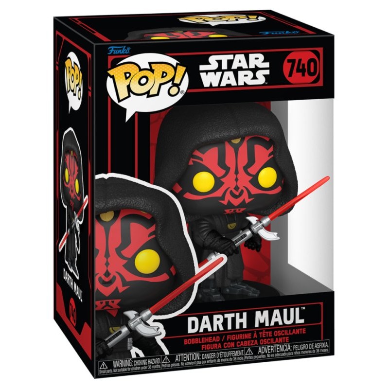 Pop Star Wars: Sw Darkside- Darth Maul di Funko Lcc