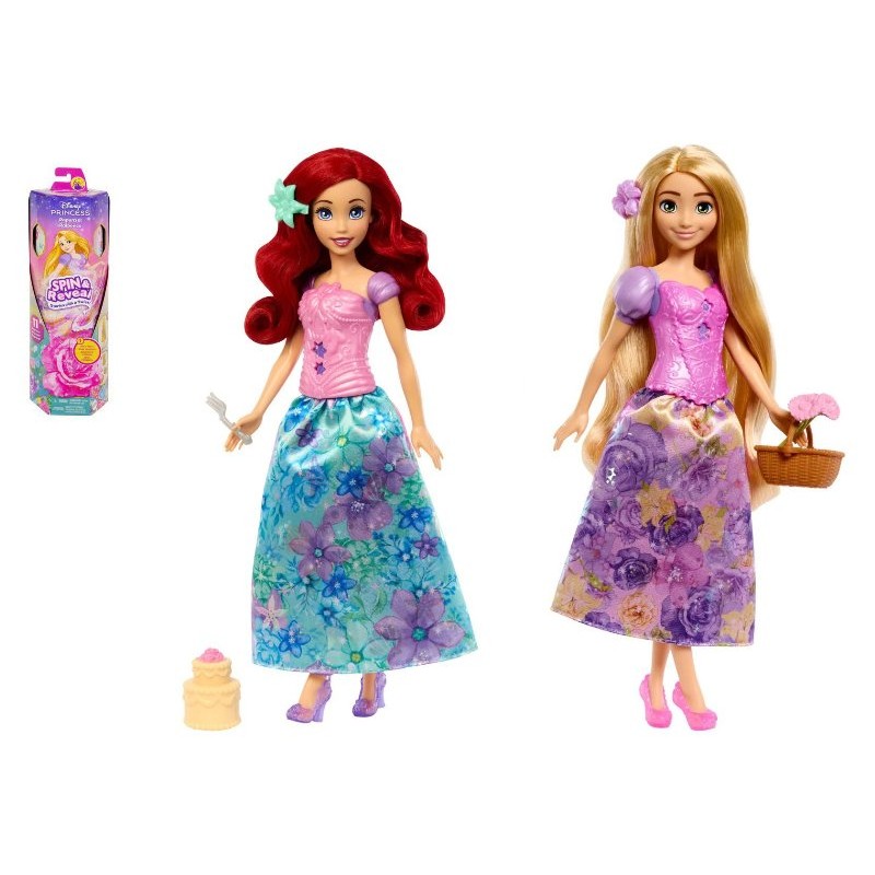 Disney Princess Spin & Reveal Ass.To di Mattel Disney Dolls