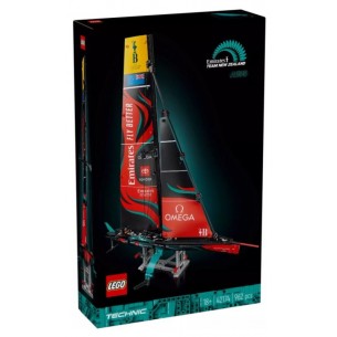 Yacht Emirates Team New Zealand Ac75 di Lego