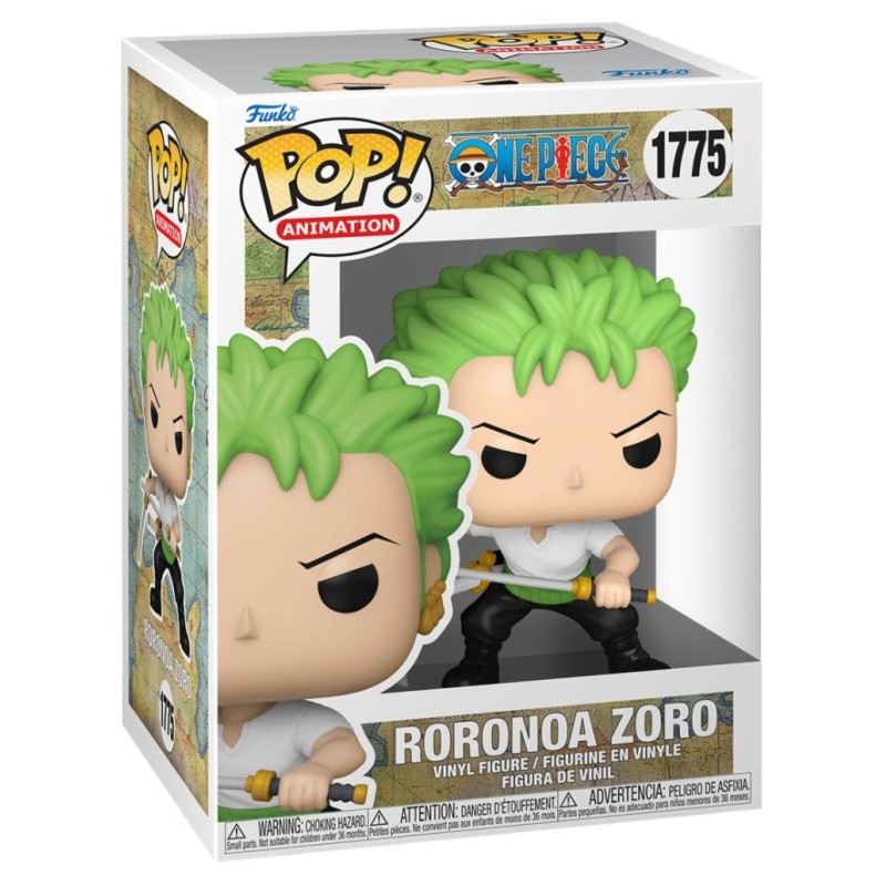 Pop Animation: Op(Refresh)- Zoro W/Ch di Funko Lcc