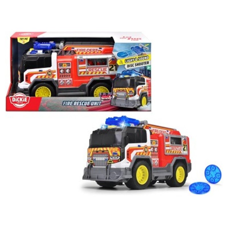 City Heroes Fire Rescue Unit Cm. 30 Luci e Suoni di Simba Dickie