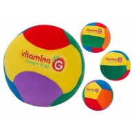 Palla Soffice 15cm C/Sonaglio 4ass (Polyester) di Globo