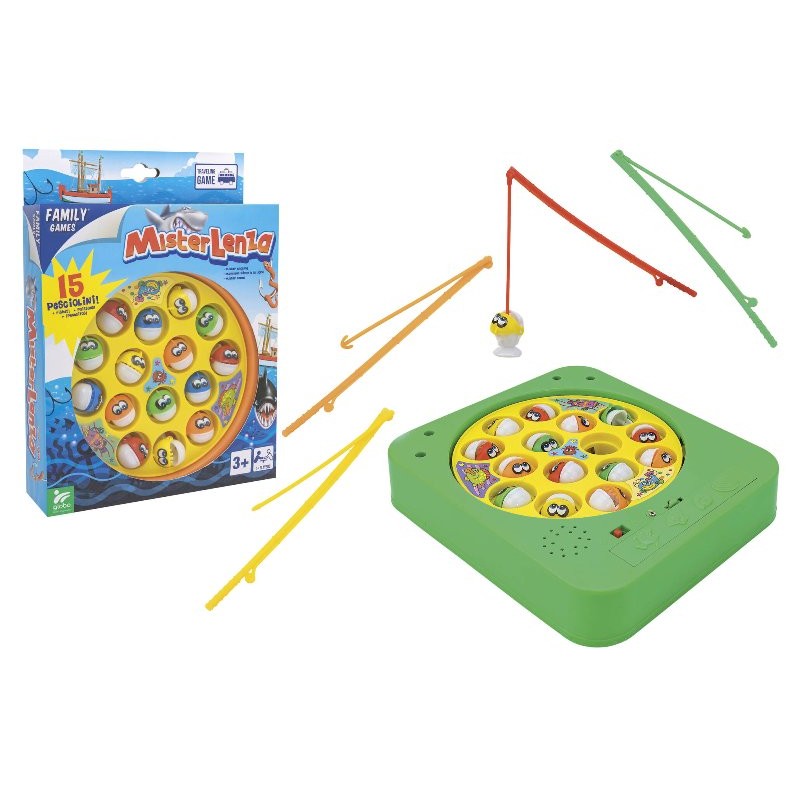 Gioco Pesca B/Oc/15pesci Scatola 2 Col di Globo