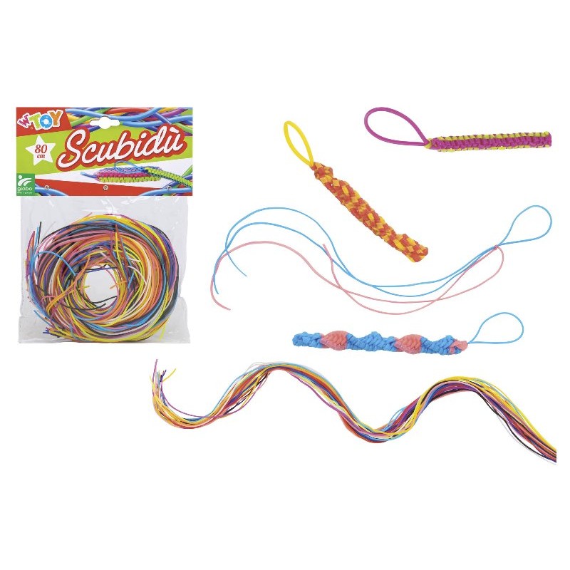 Scubidu' 80pz 80cm Colori Neon di Globo