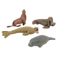 Animali dei Ghiacci 4pz in Busta di Globo