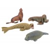 Animali dei Ghiacci 4pz in Busta di Globo