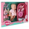 Bambola Cm31 Beve e Bagna C/Vasca 16 Acc di Globo