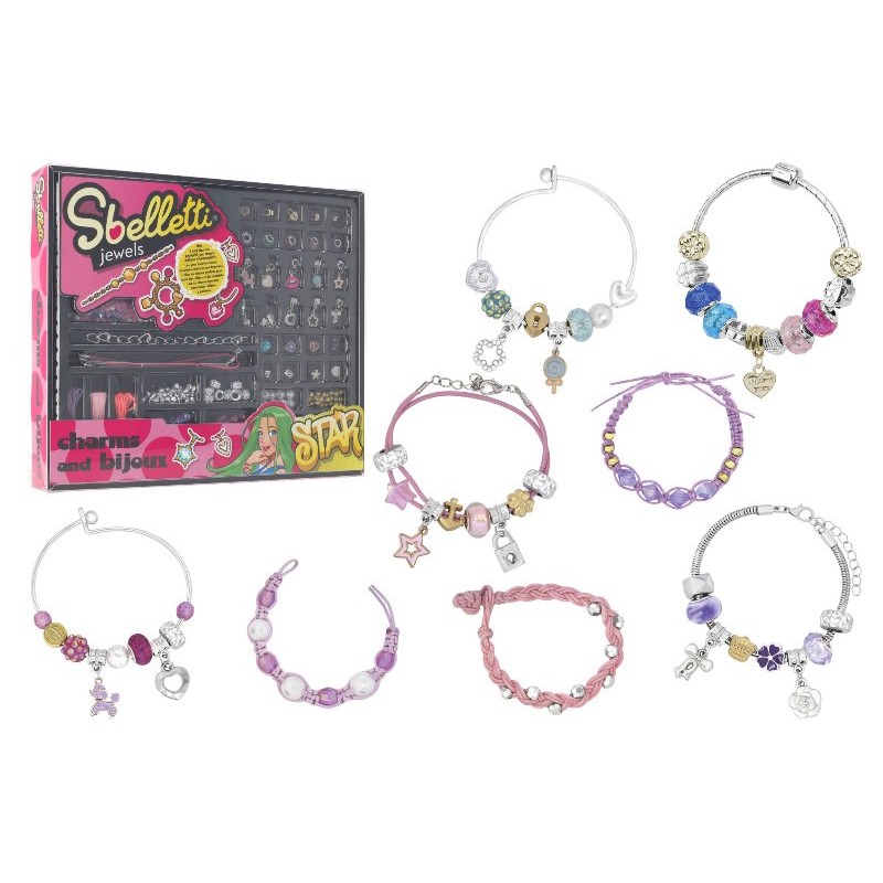 Set Crea Gioielli C/Charms di Globo