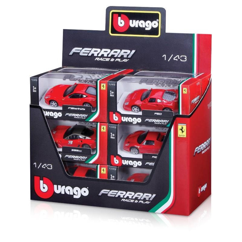 1/43 Gift Pack 3 Ferrari Vehicles di Bburago