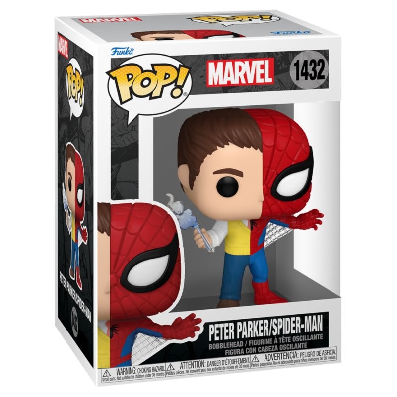 Funko Split Spider/Parker? (Pop! Vinyl: Marvel Comics) di Funko Lcc