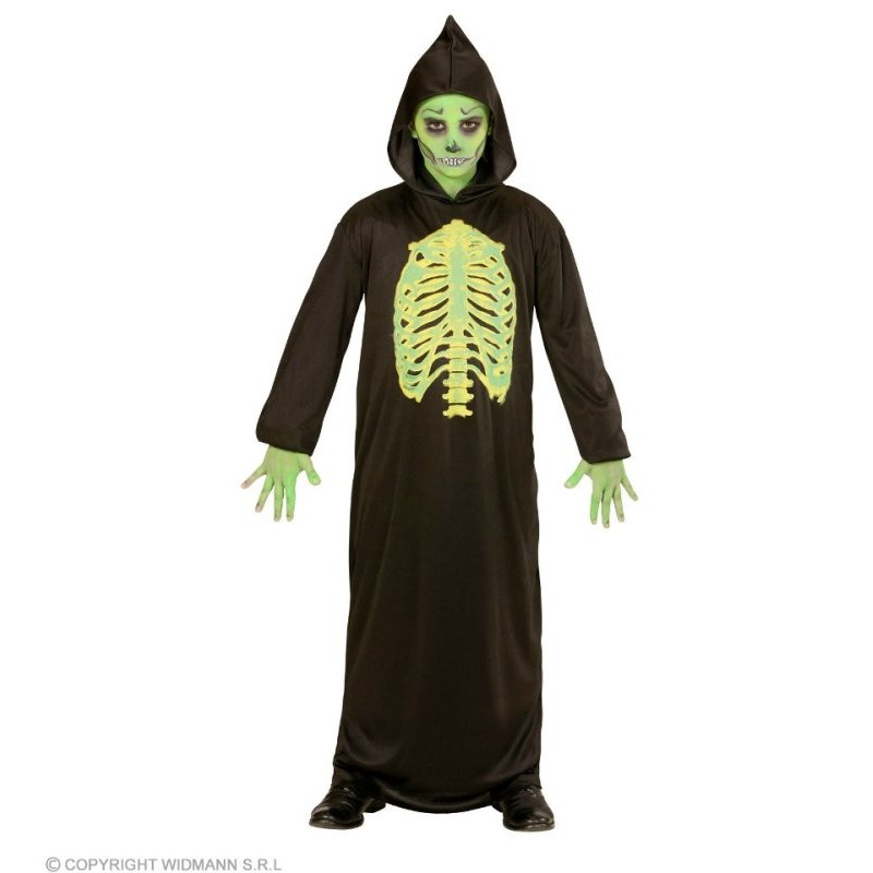 Cost.Toxic Reaper (Tunica con Cappuccio) (140 Cm / 8-10 Years) di Widmann