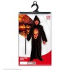 Cost.Skeleton Devil (Tunica con Cappuccio) (128 Cm / 5-7 Years) di Widmann