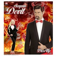 Set Diavolo in Paillettes (Corna. Farfallino. Coda) di Widmann