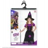 Cost.Strega (Vestito con Sottogonna Crinolina. Cappello) (128 Cm / 5-7 Years) di Widmann
