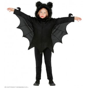 Cost.Pipistrello (Felpa con Cappuccio) (116 Cm / 4-5 Years) di Widmann