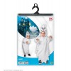 Cost.Fantasma (Costume. Copricapo con Maschera) (104 Cm / 2-3 Years) di Widmann