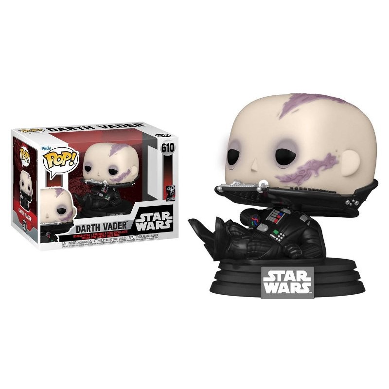 Rotj 40th Vader(Unmasked) (Pop! Vinyl - Star Wars) di Funko Lcc