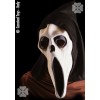Maschera Fantasma in Lattice con Cappuccio C/Cav. di Carnival-Toys
