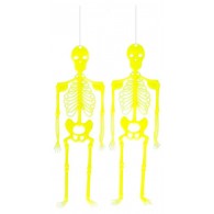2 Scheletrini D'App. G.I.D. H.Cm.33 Ca. in Busta C/Cav. di Carnival-Toys