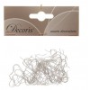 Bauble Hangers, Colour: Silver, Size: 3.5cm di Kaemingk