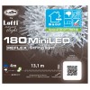 Catena Xtlg 180 Miniled Bianco 3mm Controller 8g Timer Trasformatore Esterno Cavo Trasp. 4+13,1m di Lotti