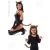 Set Tigrotta (Cerchietto, Coda e Papillon) in Busta su Cartoncino di Carnival-Toys